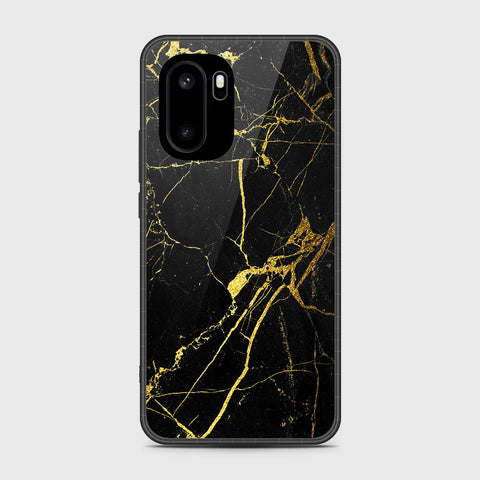 OnePlus Ace 6 - Black Marble Series - HQ Ultra Shine Premium Infinity Glass Soft Silicon Borders Case