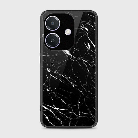 Oppo A3x 4G Cover- Black Marble Series - HQ Premium Shine Durable Shatterproof Case