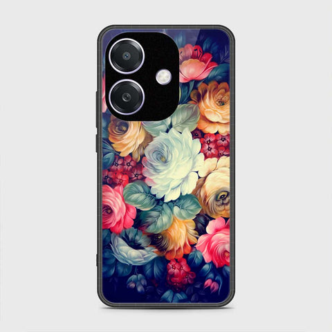 Oppo A3x 5G Cover- Floral Series 2 - HQ Premium Shine Durable Shatterproof Case