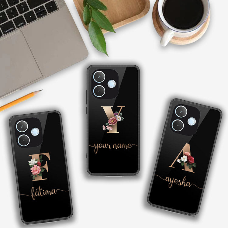 Oppo A5 Pro 5G - Personalized Alphabet Series - HQ Premium Shine Durable Shatterproof Case