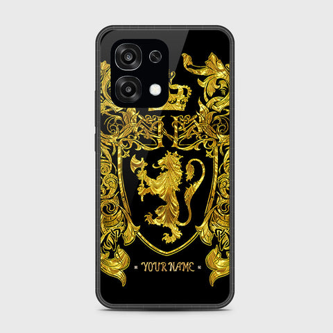Oppo A6 Pro 5G - Gold Series - HQ Ultra Shine Premium Infinity Glass Soft Silicon Borders Case