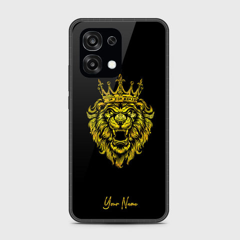 Oppo A6 Pro 5G - Gold Series - HQ Ultra Shine Premium Infinity Glass Soft Silicon Borders Case