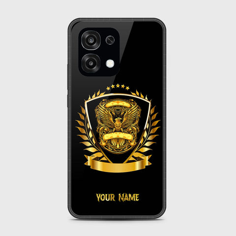 Oppo A6 Pro 5G - Gold Series - HQ Ultra Shine Premium Infinity Glass Soft Silicon Borders Case