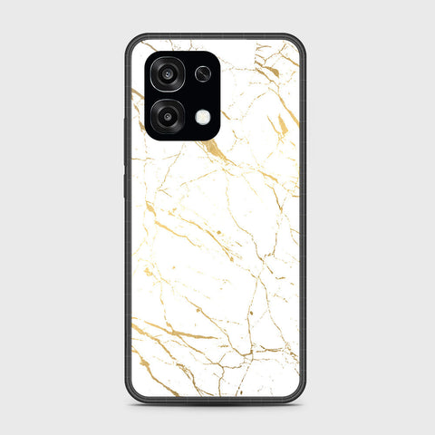 Oppo A6 Pro 4G - White Marble Series 2 - HQ Ultra Shine Premium Infinity Glass Soft Silicon Borders Case