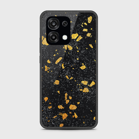 Oppo A6 Pro 4G - Black Marble Series - HQ Ultra Shine Premium Infinity Glass Soft Silicon Borders Case