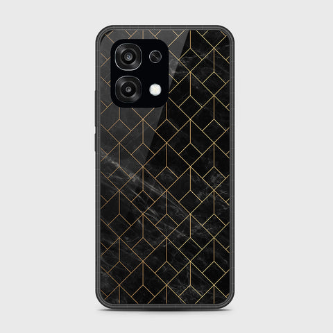 Oppo A6 Pro 4G - Black Marble Series - HQ Ultra Shine Premium Infinity Glass Soft Silicon Borders Case