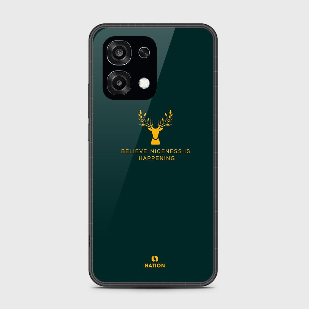 Oppo A6 Pro 4G - Nice Series - HQ Ultra Shine Premium Infinity Glass Soft Silicon Borders Case