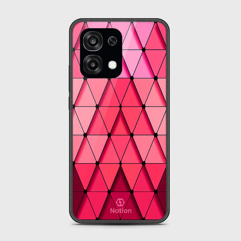 Oppo F31 5G - Onation Pyramid Series - HQ Ultra Shine Premium Infinity Glass Soft Silicon Borders Case