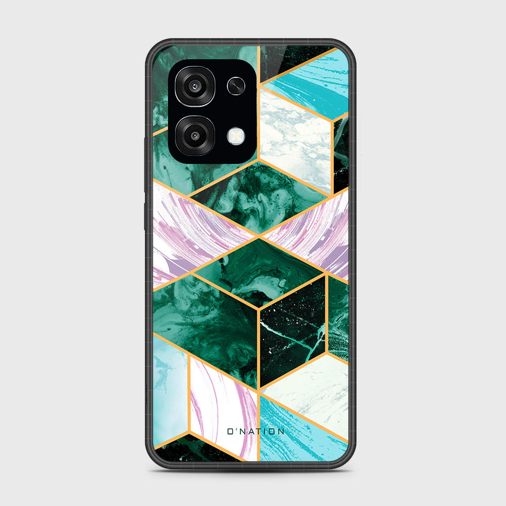 Oppo A6 Pro 4G - O'Nation Shades of Marble Series - HQ Ultra Shine Premium Infinity Glass Soft Silicon Borders Case