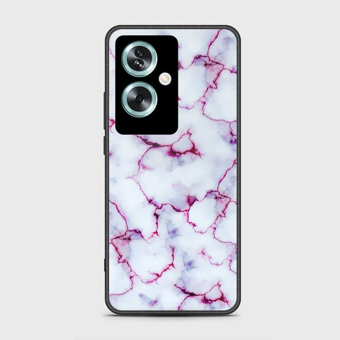 Oppo A2 - White Marble Series - HQ Premium Shine Durable Shatterproof Case