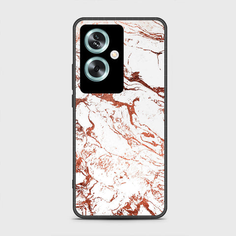Oppo A79 - White Marble Series 2 - HQ Premium Shine Durable Shatterproof Case