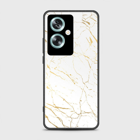 Oppo A2 - White Marble Series 2 - HQ Premium Shine Durable Shatterproof Case