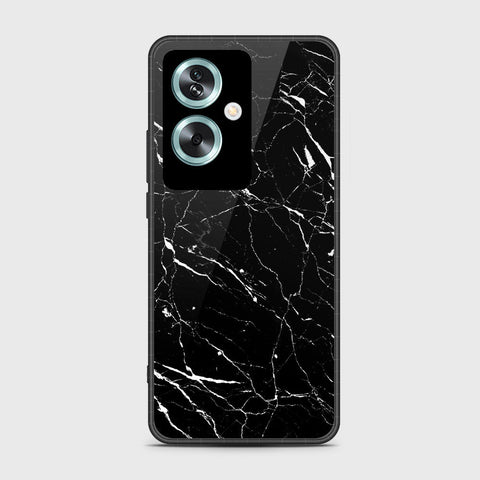 Oppo A2 - Black Marble Series - HQ Premium Shine Durable Shatterproof Case