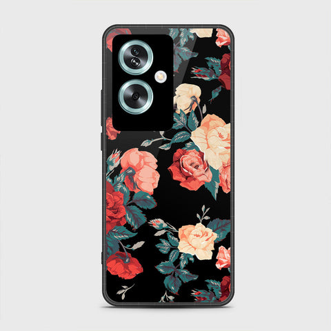 Oppo A79 - Floral Series 2 - HQ Premium Shine Durable Shatterproof Case