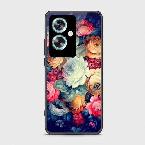 Oppo A79 - Floral Series 2 - HQ Premium Shine Durable Shatterproof Case
