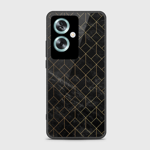 Oppo A79 - Black Marble Series - HQ Premium Shine Durable Shatterproof Case