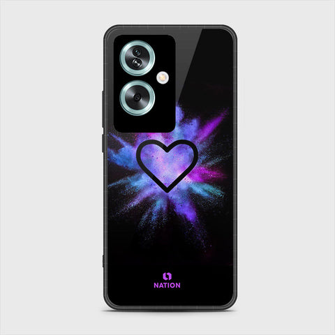 Oppo A79 - Onation Heart Series - HQ Premium Shine Durable Shatterproof Case