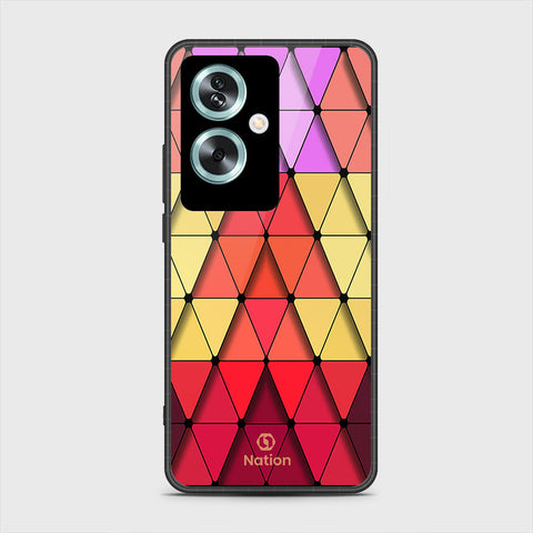 Oppo A2 - Onation Pyramid Series - HQ Premium Shine Durable Shatterproof Case