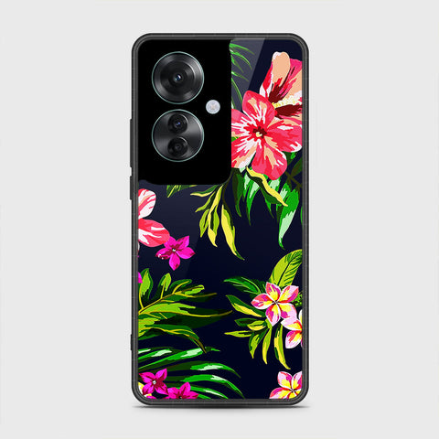 Oppo F25 Pro - Floral Series - HQ Premium Shine Durable Shatterproof Case