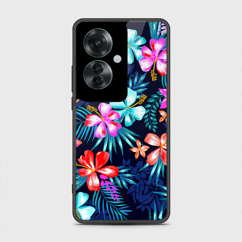 Oppo F25 Pro - Floral Series - HQ Premium Shine Durable Shatterproof Case