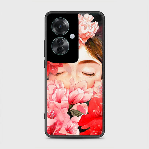 Oppo F25 Pro - Floral Series - HQ Premium Shine Durable Shatterproof Case