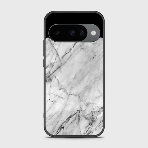 Google Pixel 10 - White Marble Series - HQ Premium Shine Durable Shatterproof Case