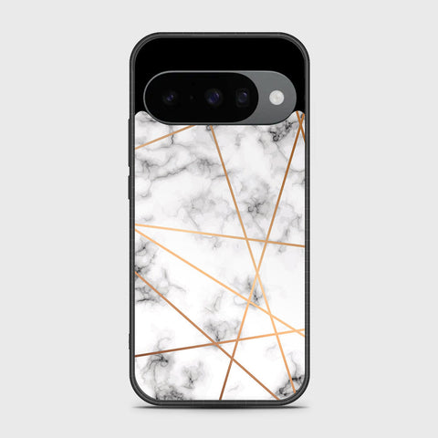 Google Pixel 10 - White Marble Series 2 - HQ Premium Shine Durable Shatterproof Case