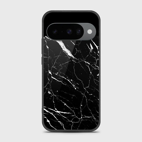 Google Pixel 10 - Black Marble Series - HQ Premium Shine Durable Shatterproof Case