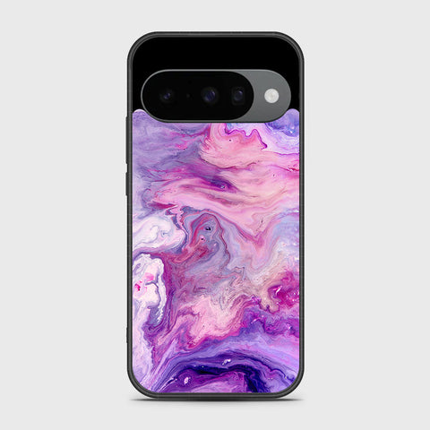 Google Pixel 10 - Colorful Marble Series - HQ Premium Shine Durable Shatterproof Case