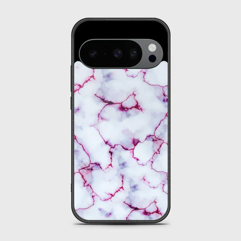 Google Pixel 10 Pro - White Marble Series - HQ Premium Shine Durable Shatterproof Case