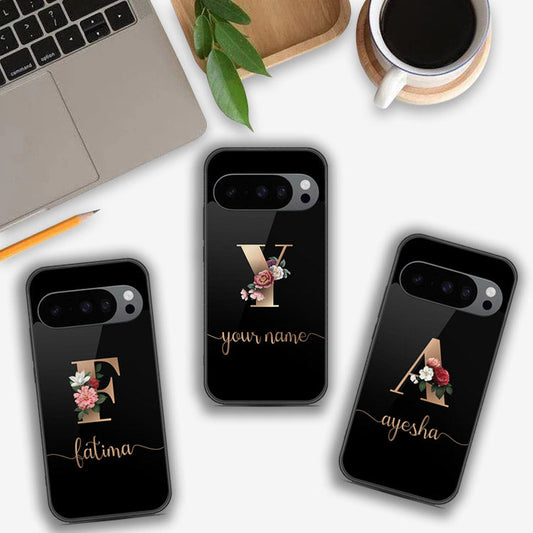 Google Pixel 10 Pro - Personalized Alphabet Series - HQ Premium Shine Durable Shatterproof Case