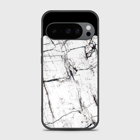Google Pixel 10 Pro XL - White Marble Series 2 - HQ Premium Shine Durable Shatterproof Case