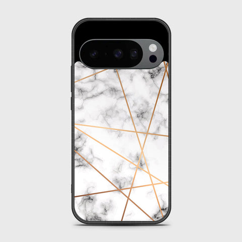 Google Pixel 10 Pro XL - White Marble Series 2 - HQ Premium Shine Durable Shatterproof Case