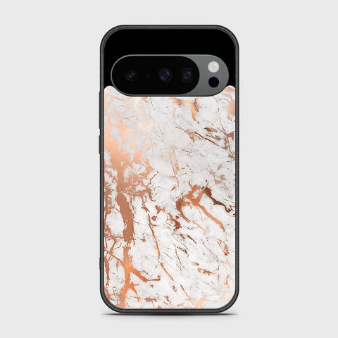 Google Pixel 10 Pro XL - White Marble Series 2 - HQ Premium Shine Durable Shatterproof Case