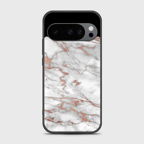 Google Pixel 10 Pro - White Marble Series 2 - HQ Premium Shine Durable Shatterproof Case