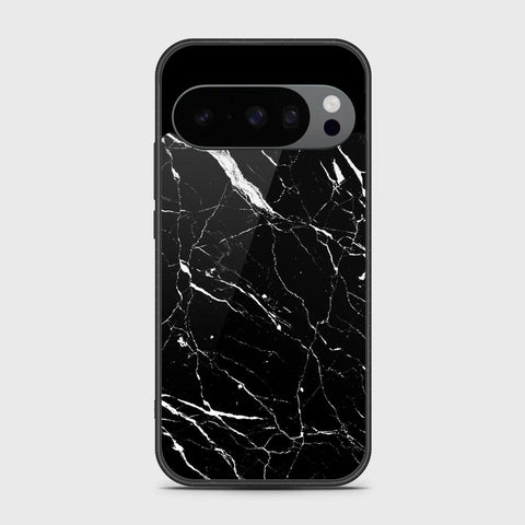 Google Pixel 10 Pro XL - Black Marble Series - HQ Premium Shine Durable Shatterproof Case