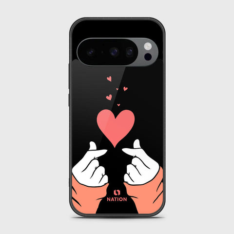 Google Pixel 10 Pro - Onation Heart Series - HQ Premium Shine Durable Shatterproof Case