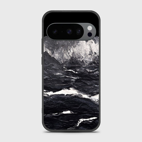 Google Pixel 10 Pro XL - Black Marble Series - HQ Premium Shine Durable Shatterproof Case