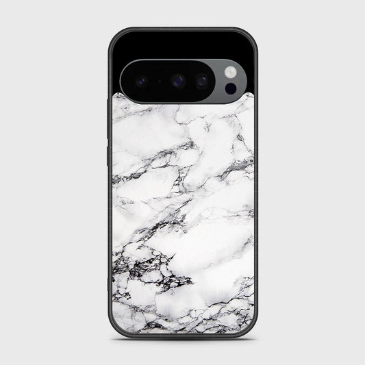 Google Pixel 10 Pro - White Marble Series - HQ Premium Shine Durable Shatterproof Case