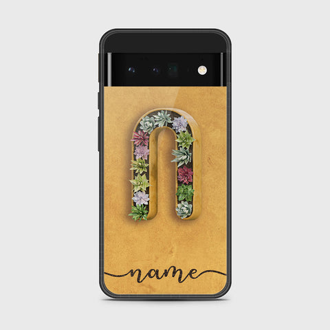 Google Pixel 6 Pro - Personalized Alphabet Series - HQ Premium Shine Durable Shatterproof Case
