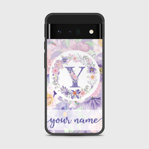 Google Pixel 6 Pro - Personalized Alphabet Series - HQ Premium Shine Durable Shatterproof Case