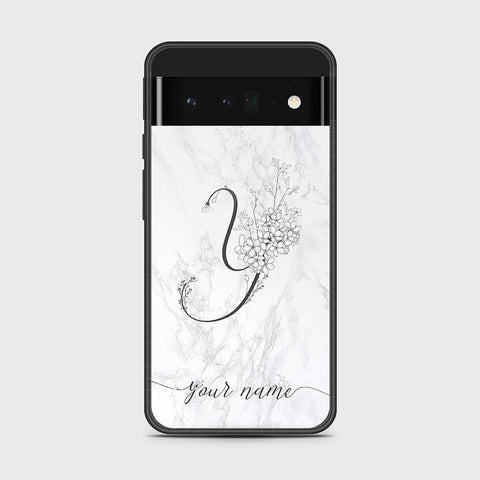 Google Pixel 6 Pro - Personalized Alphabet Series - HQ Premium Shine Durable Shatterproof Case