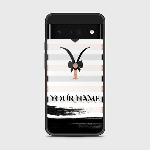 Google Pixel 6 Pro - Personalized Alphabet Series - HQ Premium Shine Durable Shatterproof Case