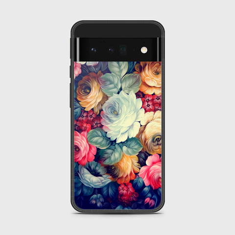 Google Pixel 6 Pro - Floral Series 2 - HQ Premium Shine Durable Shatterproof Case