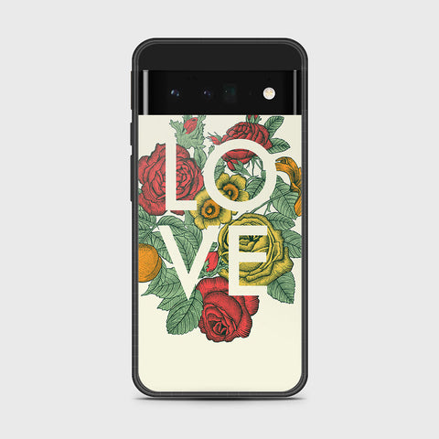 Google Pixel 6 Pro - Floral Series 2 - HQ Premium Shine Durable Shatterproof Case