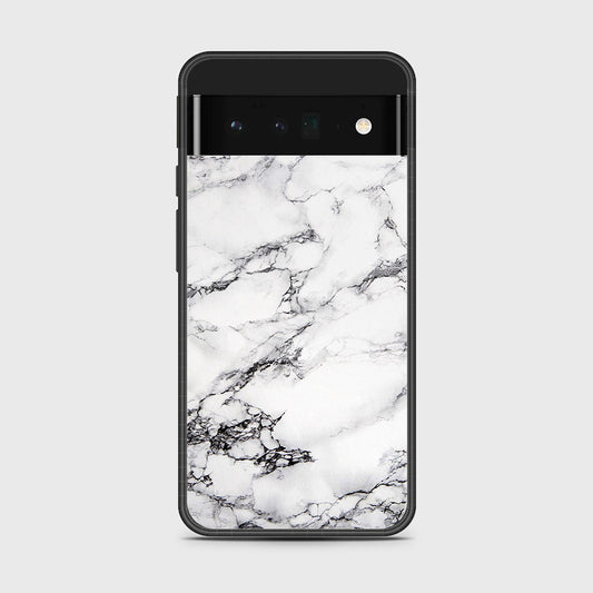 Google Pixel 6 Pro - White Marble Series - HQ Premium Shine Durable Shatterproof Case
