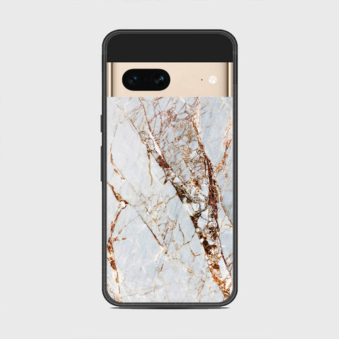 Google Pixel 7 - White Marble Series - HQ Premium Shine Durable Shatterproof Case