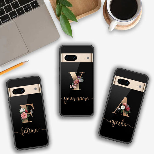 Google Pixel 7 - Personalized Alphabet Series - HQ Premium Shine Durable Shatterproof Case