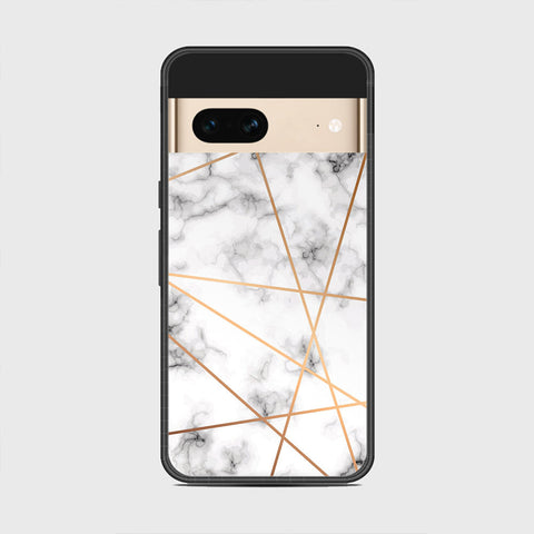 Google Pixel 7 - White Marble Series 2 - HQ Premium Shine Durable Shatterproof Case
