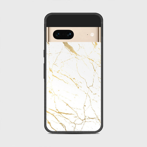 Google Pixel 7 - White Marble Series 2 - HQ Premium Shine Durable Shatterproof Case